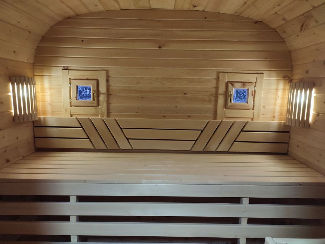 Фото готовых бань-бочек