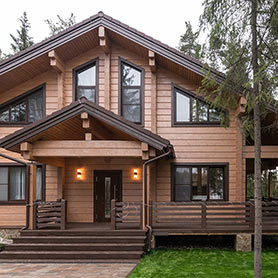 Строительство брусового дома